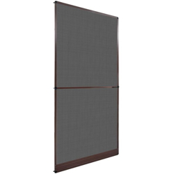 Zanzariera con cardini per porte marrone 120 x 240 cm - Marrone características
