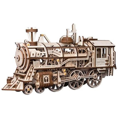 4 Tipi Di Taglio Laser Fai-da-te Modello Meccanico 3d Kit Di Costruzione Di Modelli In Legno Giocattolo Di Assemblaggio Per Bambini Adulti - Trattore Lk401 [ locomotiva Lk701]
