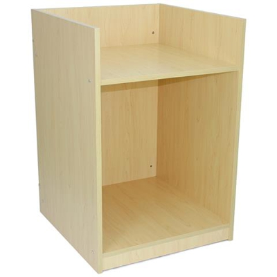 Bancone Per Registratore Di Cassa Tb60 Con Finitura In Acero 60cm X 60cm X 90cm