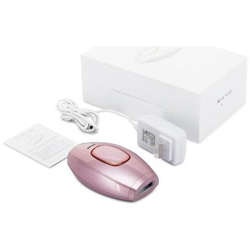 Epilatore Laser Ipl Per Uso Domestico Flash - Macchina Per La Rimozione Dei Peli Del Viso Del Corpo Portatile Mini Rasoio Per Signora - Bianco Con Confezione / Spina Americana [ rosa Con Confezione Scatola / Spina Americana] en oferta