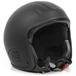 Gensler Kult Jet Helmet Elmetto Jet Nero Opaco precio