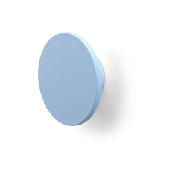 Pomolo piatto e tondo in goffrato azzurro 70x25mm - 439 Moon características
