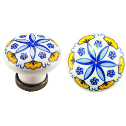 Pomolo pomello per mobili in ceramica 31 x 26h mm 25 pezzi art. F29 características