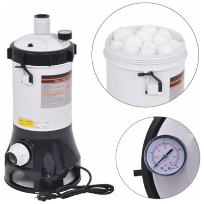 Pompa Con Filtro Per Piscine Intex Bestway 185 W 4,4 M³ / h