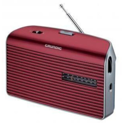 Grundig music 60 red radio am/fm da tavolo portatile con vivavoce en oferta