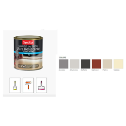 Syntilor - Smalto Per Suoli Ultra Resistente 0,50Lt Colore Mattone en oferta