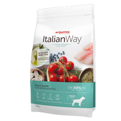Italian Way Medium Adult Hypoallergenic Trota e Mirtilli: 3 kg precio