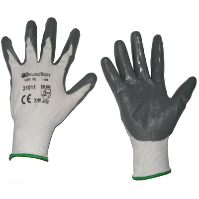 Guanti Da Lavoro In Nitrile Nit-Flex Sikurotech 21014 Tg. 10