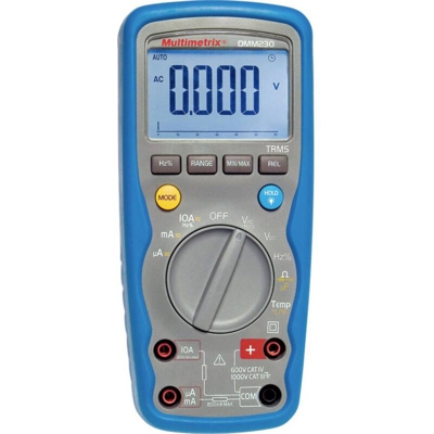 DMM 230 Multimetro portatile digitale Impermeabile (IP67) CAT III 1000 V, CAT IV 600 V Display (Counts): 60 - Multimetrix