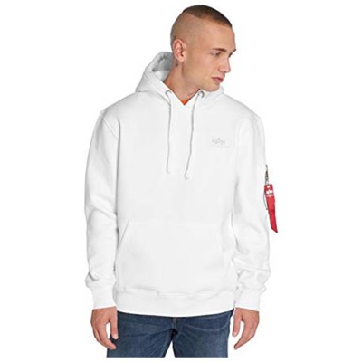 Felpa Da Uomo Con Cappuccio Precedente Stampa