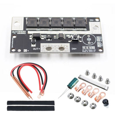 Saldatrice a punti portatile 12V fai-da-te Saldatrici a punti per saldatura a circuiti stampati PCB per accumulo di batterie per 18650 26650,