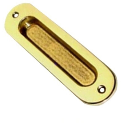 MANIGLIA INCASSO OTTONE mm 120