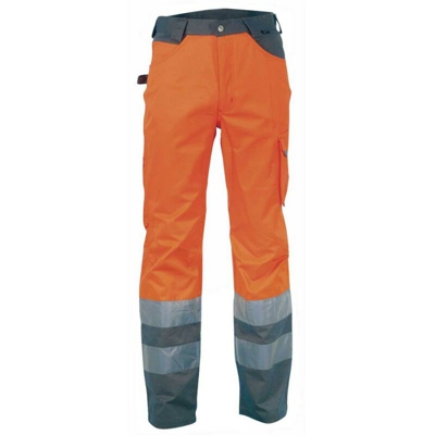 Pantalone da lavoro RAY Alta Visibilità Arancio Fluo taglia 56 - Cofra