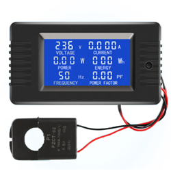 Misuratore di frequenza dell'amperometro del voltmetro del misuratore del monitor di potenza del visualizzatore digitale di CA.,Apri CT características