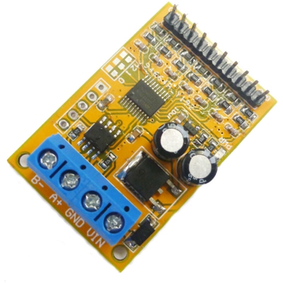 Asupermall - DC8-25V RS485 Modulo convertitore di acquisizione del segnale di tensione Trasmettitori di tensione a 7 canali Scheda di condizionamento