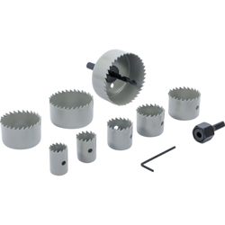 Bgs Technic - Set di seghe a tazza BGS - 11 pezzi - 50315 características