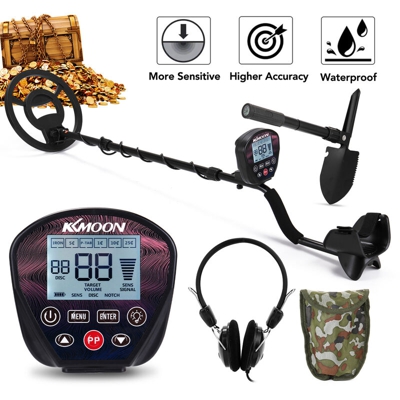 KKMOON MD-820KK Metal Detector LCD a grande schermo Palmare Installazione facile Alta sensibilit