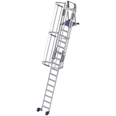 B. Echelle crinoline roulante