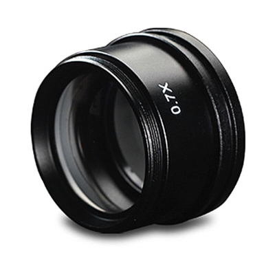 Obiettivo ausiliario del microscopio Lente di Barlow Aumenta la distanza di lavoro del microscopio,0.7X