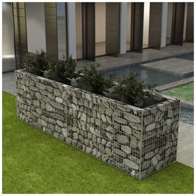 Gabbione Fioriera In Acciaio 360x90x100 Cm