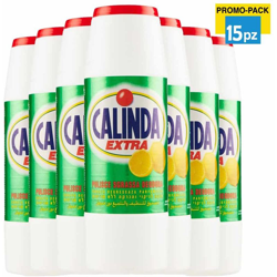 15 x Lemon Polvere Abrasiva Sgrassatore Promo Pack 15pz 550gr - Calinda en oferta