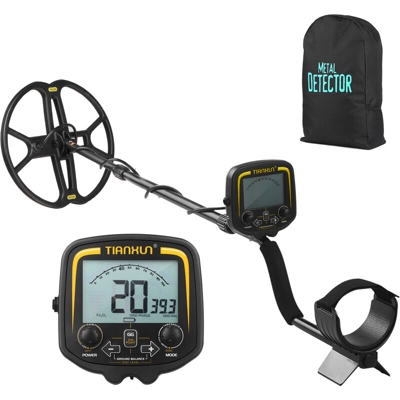 Asupermall - Rilevatore di metalli LCD da 3,7 pollici Rilevatore di metalli sotterraneo per esterni ad alta sensibilit