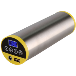 Pompa per pneumatici per auto digitale ricaricabile Compressore d'aria Mini gonfiaggio per aria portatile Pompa per pneumatici portatile con luce LED características