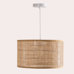 Lampada da soffitto in rattan Ytse Rattan - Ferro - Sklum características