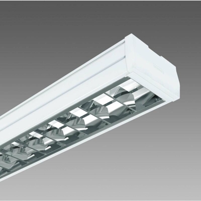 1931Cellf2X49B Disano Illuminazione 1931Cellf2X45B - 1931Cellf2X45B – Plafoniera Speed T5 1931 Fl 2X49 Cell-F Bianco