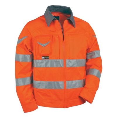 Giubbotto da lavoro SIGHT Alta Visibilità Arancio Fluo taglia 52 - Cofra