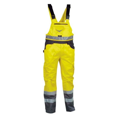 Salopette da lavoro SPARK Alta Visibilità Giallo Fluo taglia 46 - Cofra