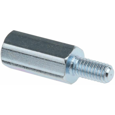 Distanziale filettato Esagonale Maschio/Femmina, in Acciaio Zincato, L. 15mm, filettatura M4 x M4 (Confezione da 50)