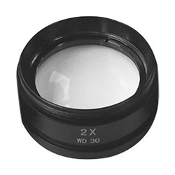 Obiettivo ausiliario del microscopio Lente di Barlow Aumenta la distanza di lavoro del microscopio,2X en oferta