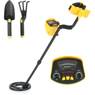 Rilevatore di metalli con rastrello a pala e bobina di ricerca impermeabile Rilevatore di pepite di terra Sensibilit