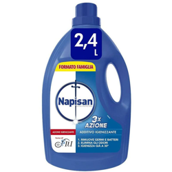 Napisan Additivo Igienizzante Liquido Formato Famiglia 2,4L Rimuove Germi Batter características