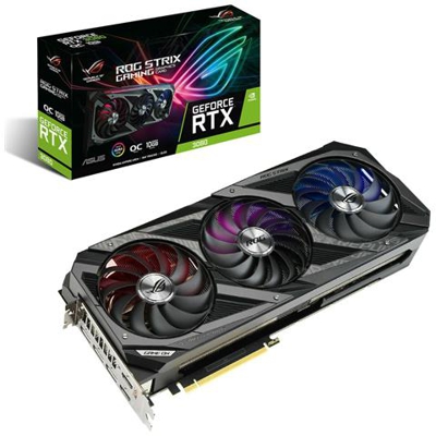 GeForce RTX 3070 8GB GDDR6 Pci-E / 3 x DisplayPort / 2 x HDMI Rog Strix OC GAMING