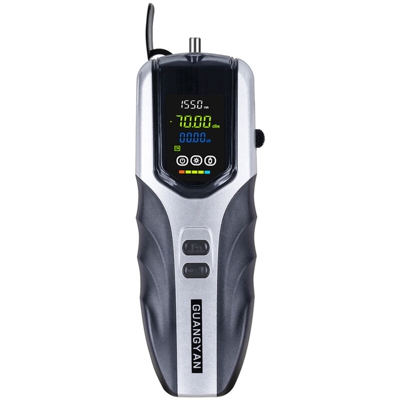 Misuratore di potenza ottica portatile -70 ~ + 3dBm Tester di potenza ottica ricaricabile Mini misuratore di potenza ottico digitale portatile con 7