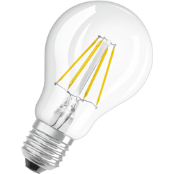 Lampadina Goccia filamento Led Ledvance Osram VALUE 4W 2700K VCA40827CG1 características