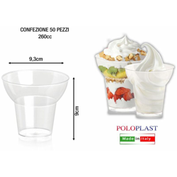 Bicchiere Go-Yo Cc.260 Conf. 50 Pz. Trasp. precio