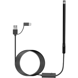 Asupermall - Fotocamera per endoscopia dell'orecchio con 6 LED regolabili di luminosit en oferta