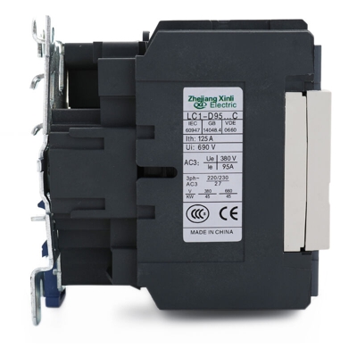 Asupermall - Connettore AC Elettrico 220V 50 / 60Hz Poli Bobina Contattore modulare AC LC1-D Alta sensibilit