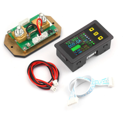 Asupermall - 90V 0-100A Display LCD digitale Coulometro Misurazione della corrente a 2 vie Voltmetro Amperometro Watt Meter Tensione Corrente precio