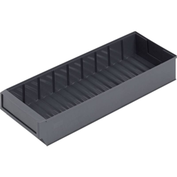 Alutec 66032 Cassetta impilabile da magazzino (L x L x A) 500 x 183 x 81 mm Grigio scuro 1 pz. precio