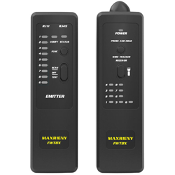 MAXRIENY FWT8X Segnale digitale Dual Mode Network Wire Line Finder Analizzatore Rilevatore Collation RJ45 RJ11 Tracer LAN Ethernet accurato, nero características