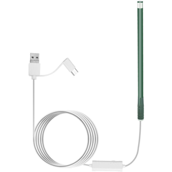 Asupermall - Fotocamera per endoscopia dell'orecchio con 6 LED regolabili di luminosit características