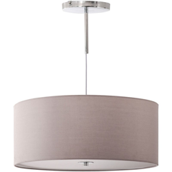 Lampadario a Sospensione con LED Dimmerabili e 3 Colori di Illuminazione Grigio Chiaro - Homcom características