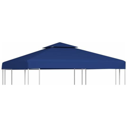 Telo Impermeabile Ricambio per Gazebo 310g / m² Blu Scuro 3x3m precio