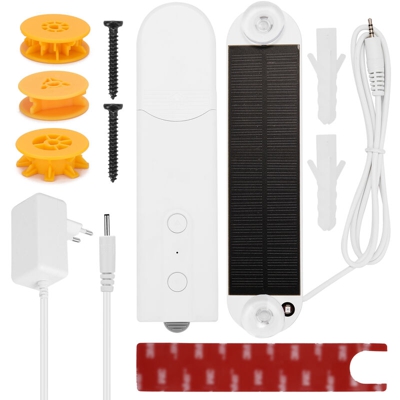 Asupermall - AM43 Motore elettrico per tende Controllo app per telefono intelligente Tende a rullo elettriche Tenda romana Tenda morbida Sensore di