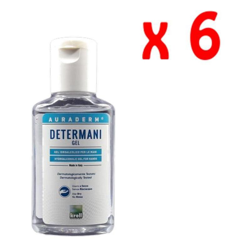 6 CONFEZIONI DETERGENTE GEL IGIENIZZANTE MANI 80 ML AURADERM 4502 - Kroll precio