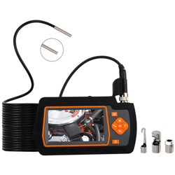 Asupermall - Endoscopi industriali da 5,5 mm con schermo IPS da 4,3 pollici Telecamera di ispezione per periscopio ad alta definizione 1080P con 6 características